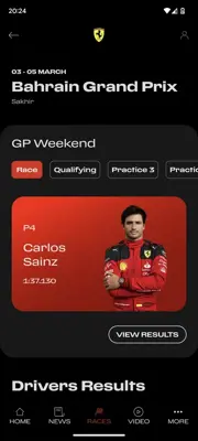 Scuderia Ferrari android App screenshot 0