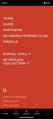 Scuderia Ferrari android App screenshot 7